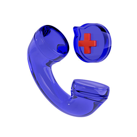 Appel d'urgence  3D Icon