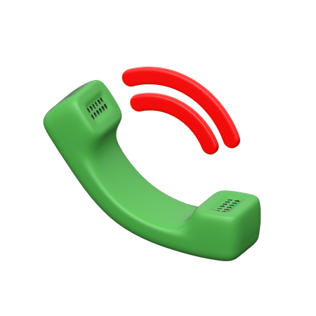 Appel entrant  Icône 3D