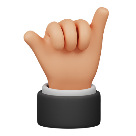 Appeler le geste de la main  3D Icon