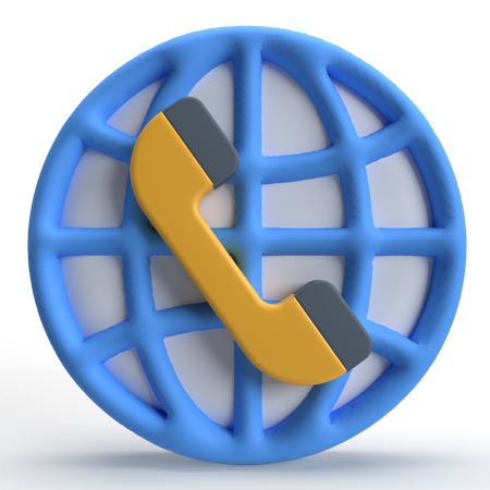 Appel Internet  3D Icon