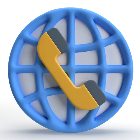 Appel Internet  3D Icon