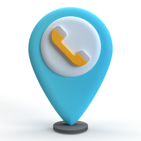 Lieu d'appel  3D Icon