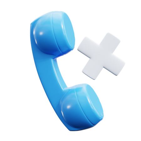 Appel rejeté  3D Icon