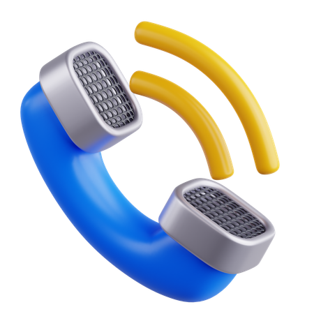 Appel téléphonique  3D Icon