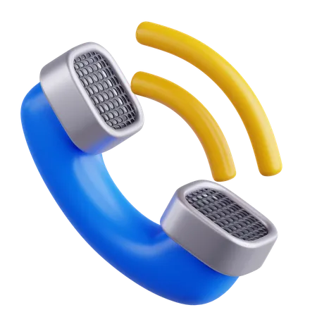 Appel téléphonique  3D Icon