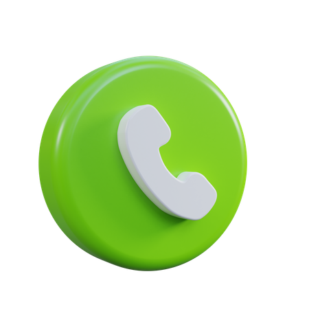 Appel téléphonique  3D Icon