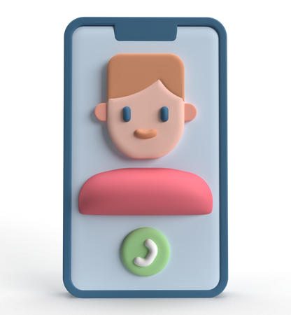 Appel vidéo  3D Icon