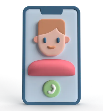 Appel vidéo  3D Icon