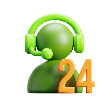 Service téléphonique  3D Icon