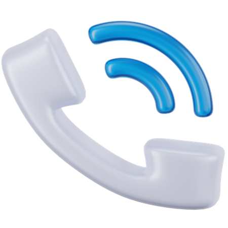 Appeler le téléphone  3D Icon