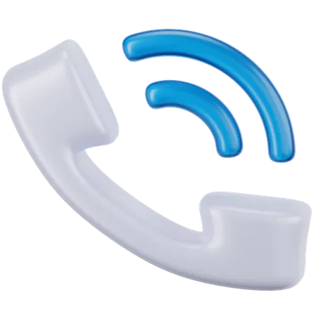 Appeler le téléphone  3D Icon