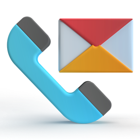 Appeler le courrier  3D Icon