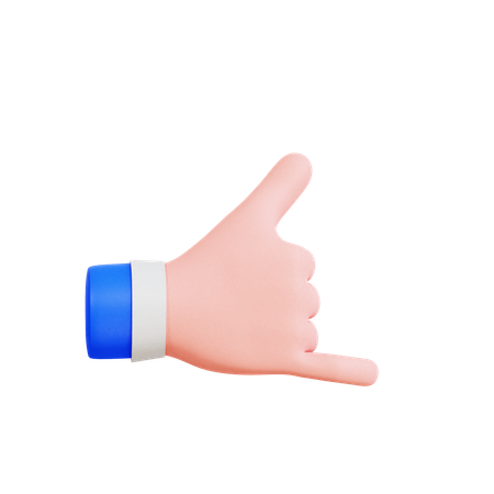 Appelle-moi geste  3D Icon