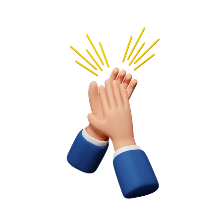 Applause Hand Gesture  3D Icon