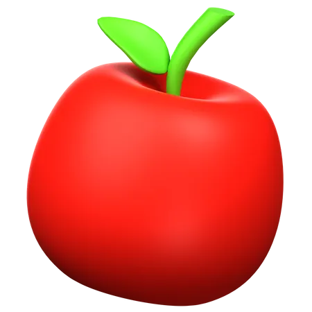 Apple 3 D Icon Illustration 3D Icon