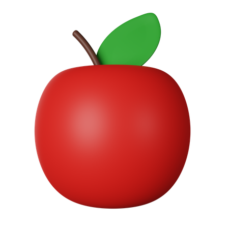 Apple  3D Icon