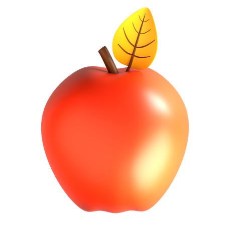 Apple  3D Icon