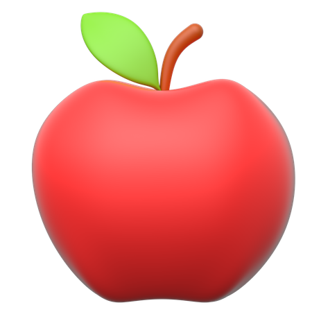 Apple  3D Icon
