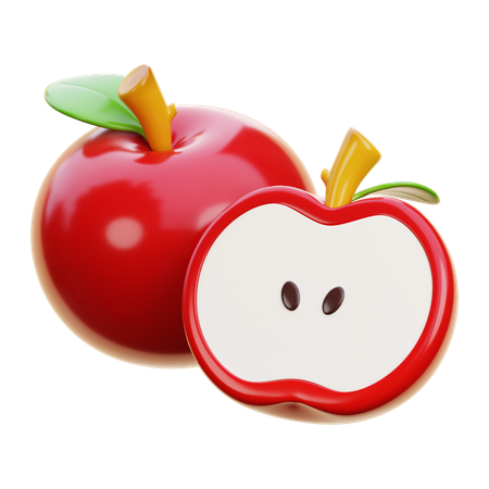 Apple  3D Icon