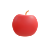 3d apple image