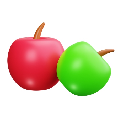 Apple  3D Icon