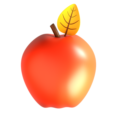 Apple  3D Icon