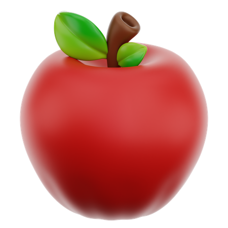 Apple  3D Icon