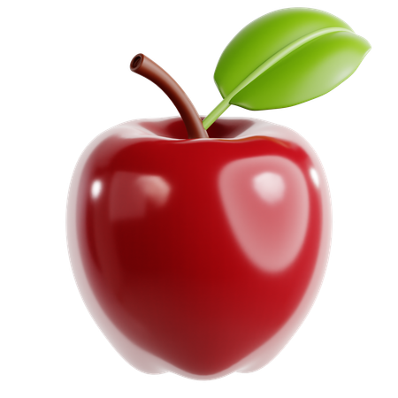 Apple  3D Icon