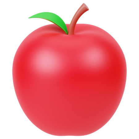 Apple  3D Icon