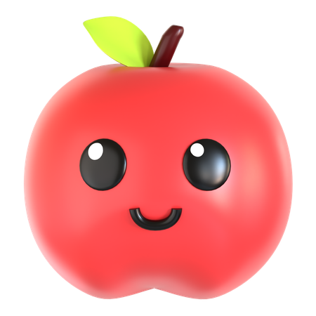 Apple  3D Icon