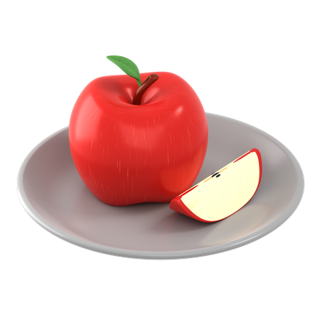 Apple  3D Icon