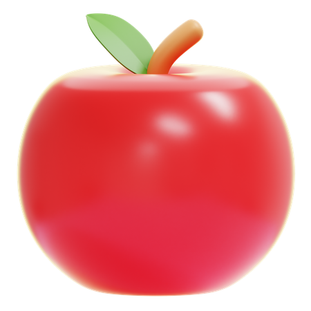 Apple  3D Icon