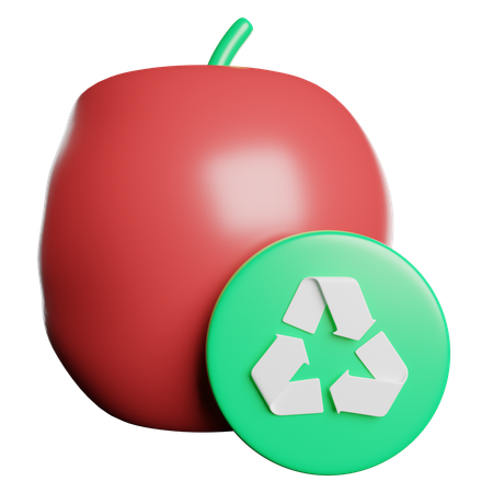 Apple  3D Icon