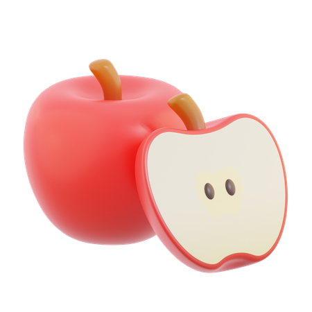 Apple  3D Icon