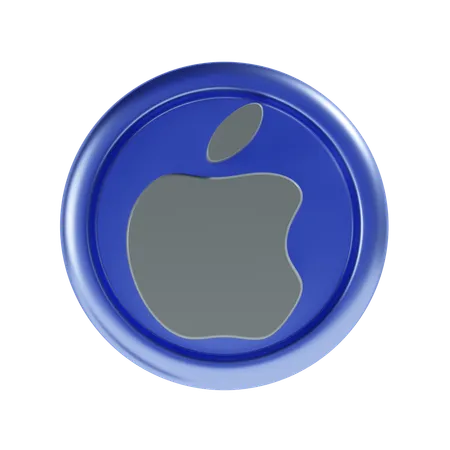 Apple  3D Icon