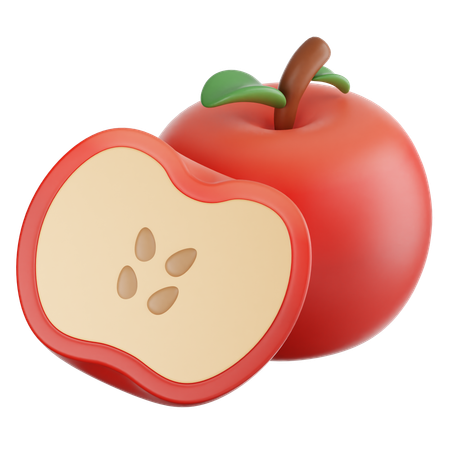 Apple  3D Icon