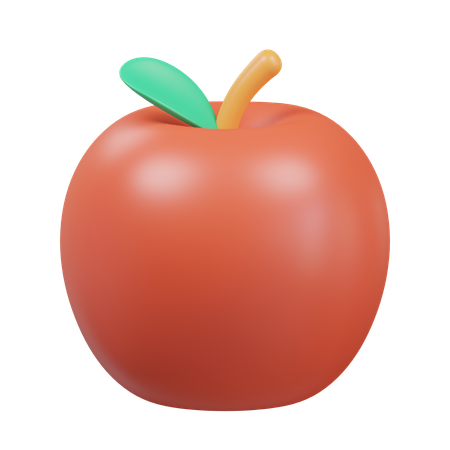 Apple  3D Icon