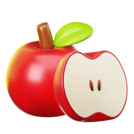 Apple  3D Icon