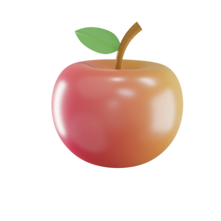 Apple  3D Icon