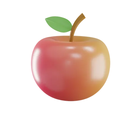 Apple  3D Icon