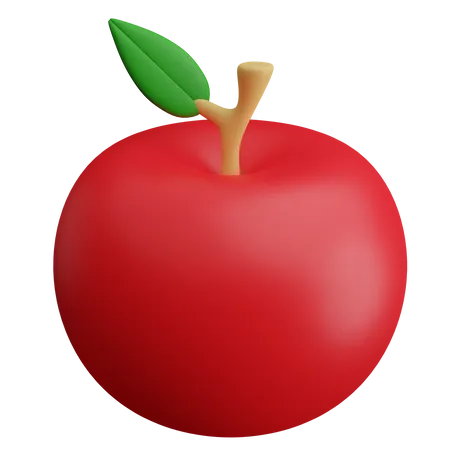 Apple  3D Icon