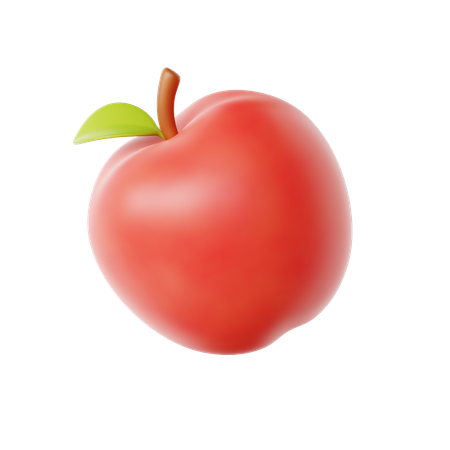 Apple  3D Icon