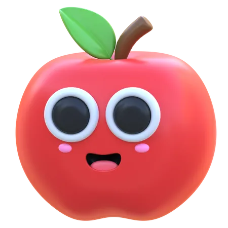 Apple  3D Icon