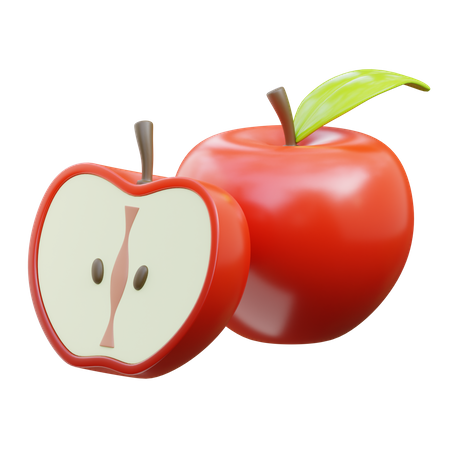 Apple  3D Icon