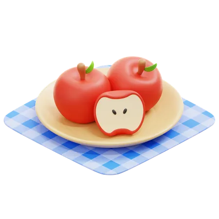 Apple  3D Icon