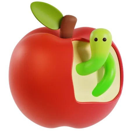 Apple  3D Icon