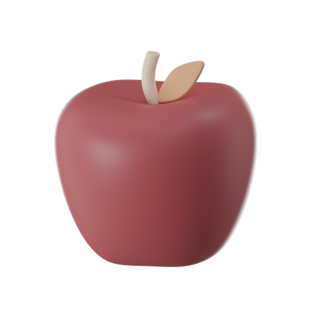 Apple  3D Icon