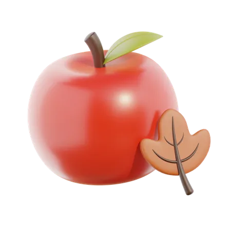 Apple  3D Icon