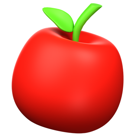 Apple  3D Icon