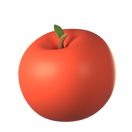 Apple  3D Icon